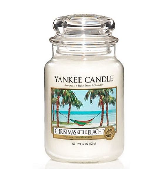 Vonná svíčka Yankee Candle Christmas At The Beach classic velký 623g/150hod