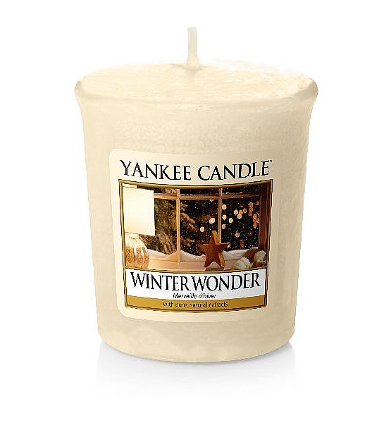 Vonná votivní svíčka Yankee Candle Winter Wonder 49g/15hod