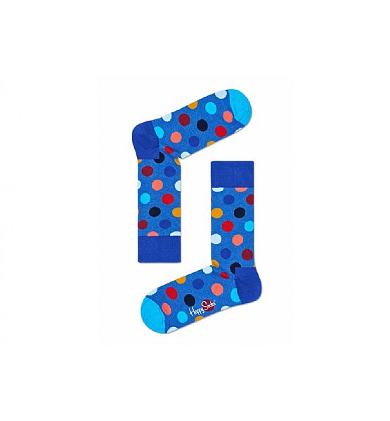 Dámské ponožky Happy Socks s barevnými puntíky, vzor Big Dot Sock, S-M (36-40)