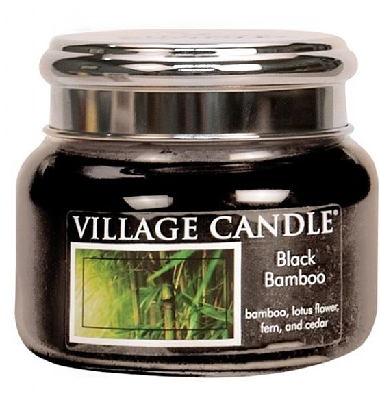 Village Candle Vonná svíčka ve skle Bambus - Black Bamboo malá - 262g/55 hodin