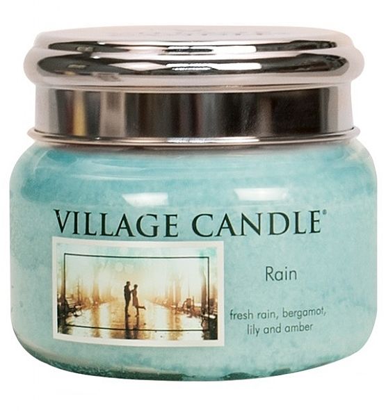 Village Candle Vonná svíčka ve skle, Déšť - Rain, malá - 262g/55 hodin