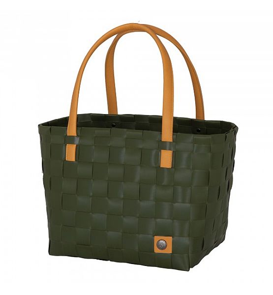 Nákupní taška Handed By Color Block hunting green