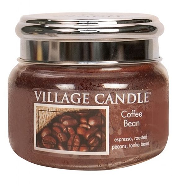 Village Candle Vonná svíčka ve skle Zrnková káva - Coffee bean - 262g/55 hodin