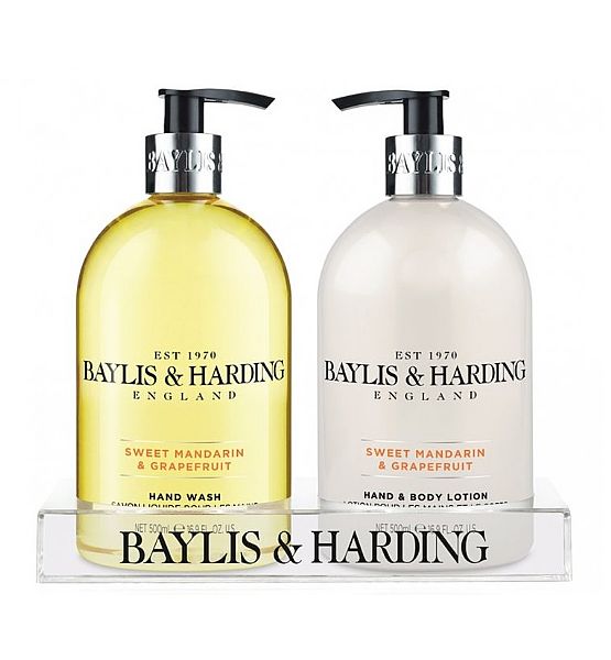 Baylis & Harding Dárkový set Mandarinka & Grep, 2x500ml