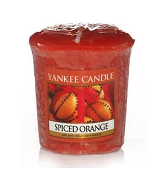 Vonná votivní svíčka Yankee Candle Spiced Orange 49g/15hod