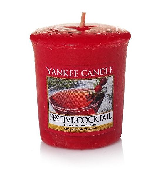 Vonná votivní svíčka Yankee Candle Festive Cocktail 49g/15hod