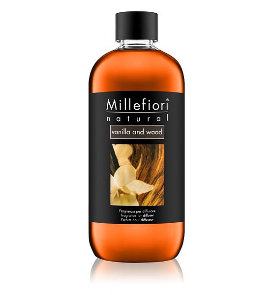 Náhradní náplň do difuzéru Millefiori Milano VANILLA WOOD 500ml