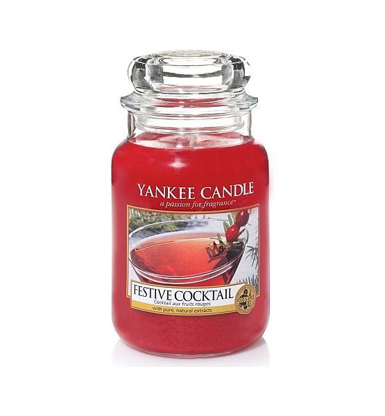 Vonná svíčka Yankee Candle Festive Cocktail Classic velký 623g/150hod