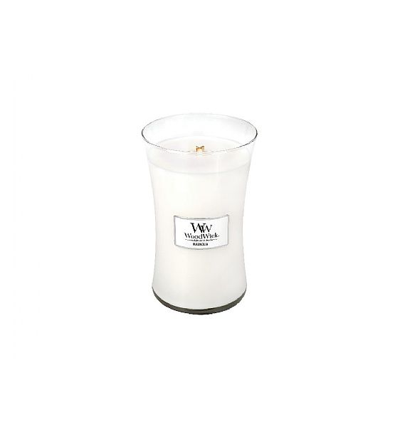 Vonná svíčka WoodWick - Magnolia 609g/110 - 120 hod, 10x18 cm