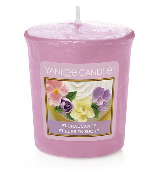 Vonná votivní svíčka Yankee Candle Floral Candy  49g/15hod