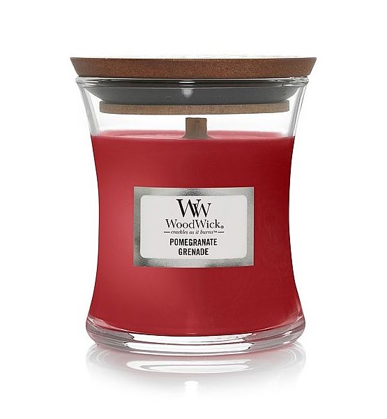 Vonná svíčka WoodWick - Pomegranate 85g/20 - 30 hod