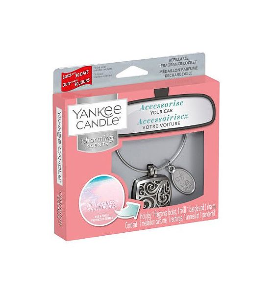 Vůně do auta Yankee Candle Charming Scents Square Pink Sands