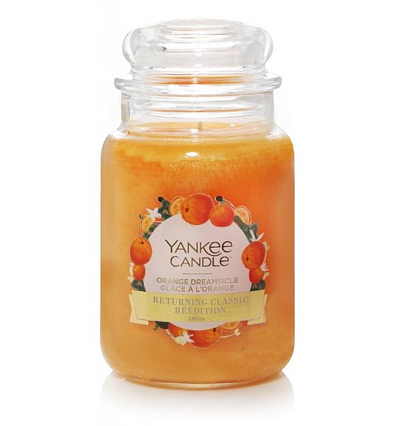 Vonná svíčka Yankee Candle Orange Dreamsicle classic velký 623g/150hod