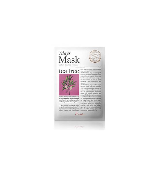 Textilní pleťová maska na obličej Ariul čistící tea tree 20 g