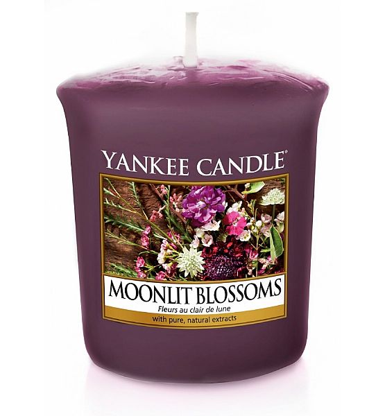 Vonná votivní svíčka Yankee Candle Moonlit Blossoms 49g/15hod