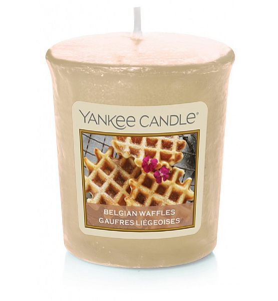 Vonná votivní svíčka Yankee Candle CANDLE Belgian Waffles 49g/15hod