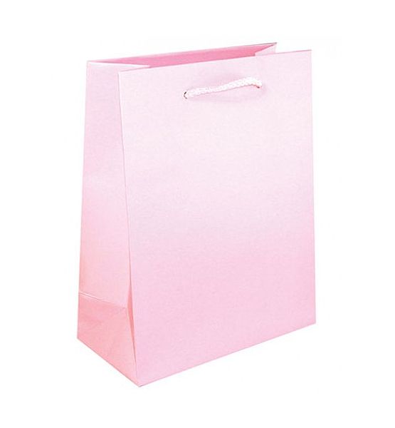 Dárková taška Deva Designs světle růžová 20x25x10cm