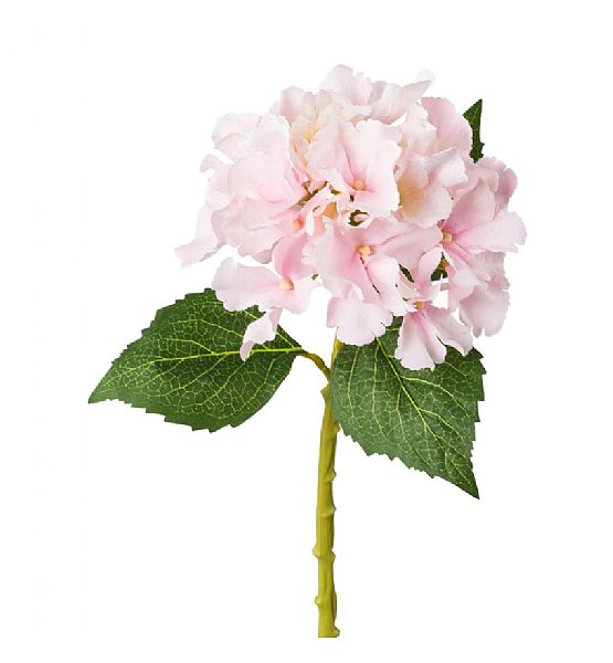 Umělá květina Gasper hortenzie mini růžová 33cm