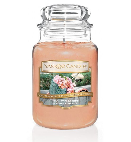 Vonná svíčka Yankee Candle Market Blossoms 623g/150hod