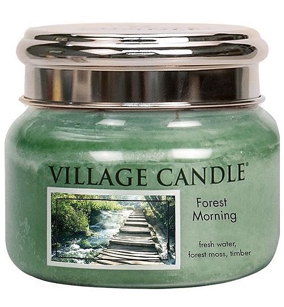 Village Candle Vonná svíčka ve skle Lesní Probuzení - Forest Morning malá - 262g/55 hodin