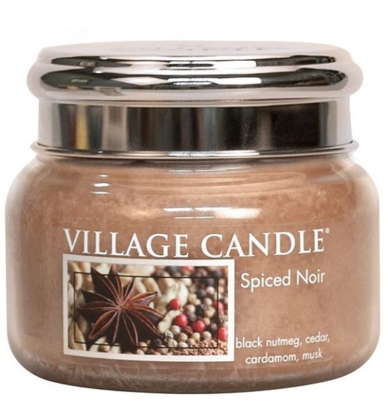 Village Candle Vonná svíčka ve skle Koření Života - Spiced Noir malá - 262g/55 hodin