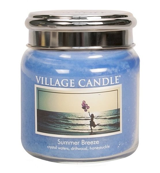 Vonná svíčka Village Candle střední - Letní vánek 390g/105 hodin
