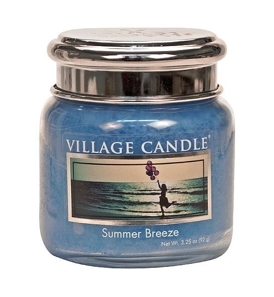 Village Candle Vonná svíčka ve skle Letní vánek - Summer Breeze mini - 92g/25 hodin