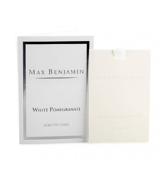 Vonná karta Max Benjamin - White Pomegranate