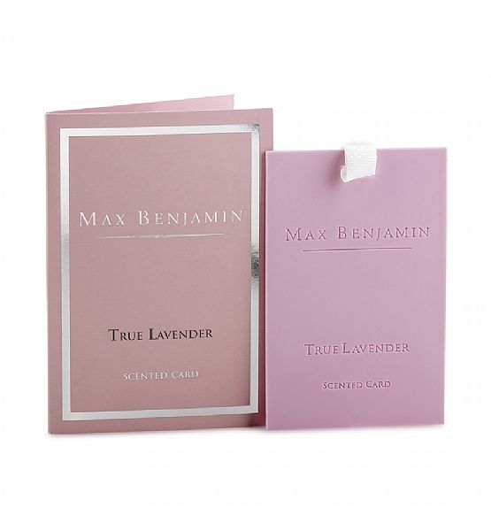 Vonná karta Max Benjamin - True Lavender