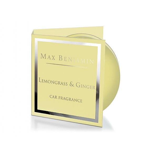 Vůně do auta Max Benjamin - náhradní náplň Lemongrass & Ginger