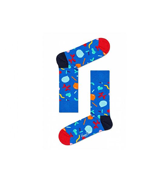 Modré ponožky Happy Socks s nafukovacími zvířátky S-M (36-40)