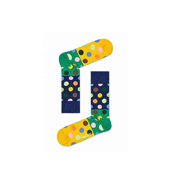 Pánské ponožky Happy Socks s barevnými puntíky, M-L (41-46)