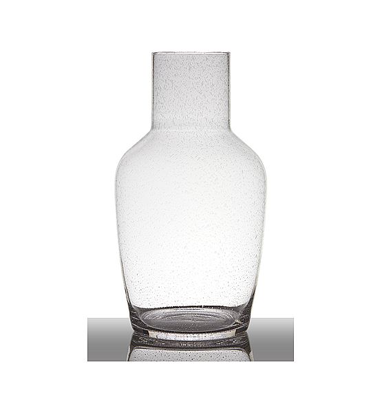 Skleněná váza Hakbijl Glass čirá 36x19,5cm