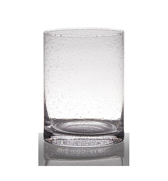 Skleněná váza Hakbijl Glass čirá 20x15cm