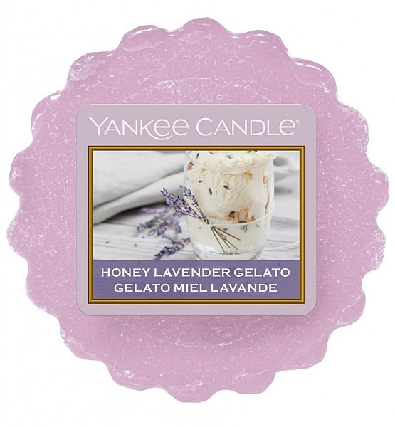 Vonný vosk do aromalampy Yankee Candle Honey Lavender Gelato 22g/8hod