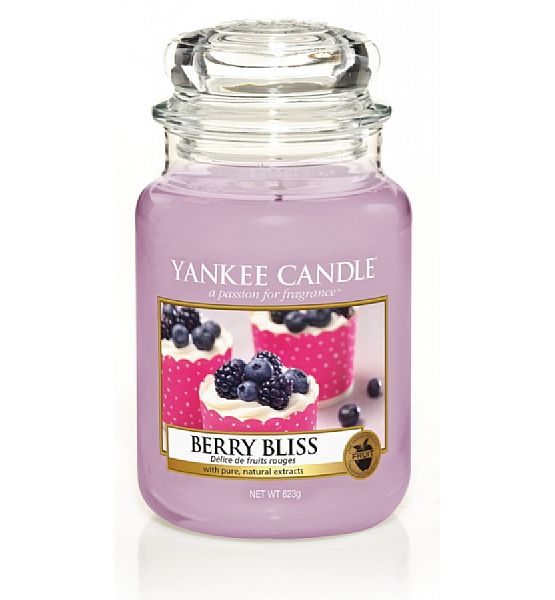 Vonná svíčka Yankee Candle Berry Bliss classic velký 623g/150hod