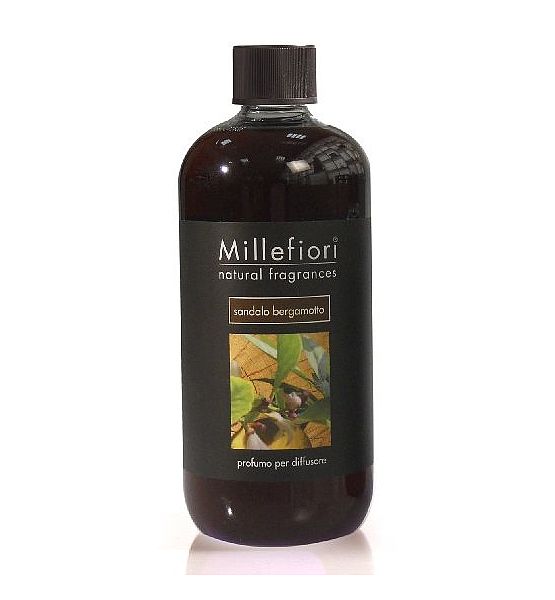 Náplň do difuzéru Millefiori Milano SANDALO BERGAMOTTO 500ml