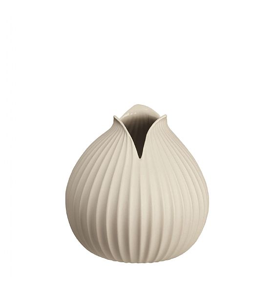 Keramická váza Asa Selection YOKO béžová 18 cm