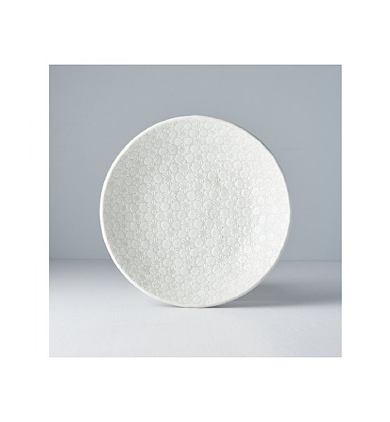 Hluboký talíř Made in Japan White Star,  24 cm, keramika, handmade