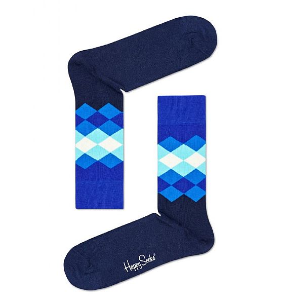 Barevné ponožky Happy Socks Faded Diamond Sock (41-46)