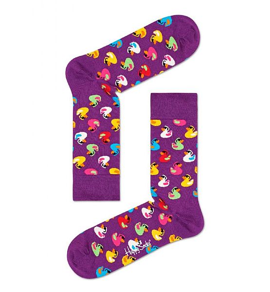 Barevné ponožky Happy Socks Rubber Duck Sock S-M (36-40)