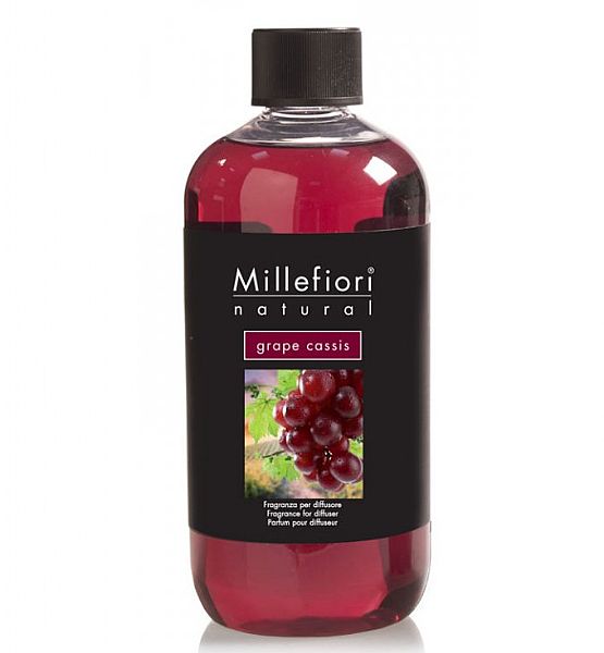 Náhradní náplň do difuzéru Millefiori Milano Grape Cassis 250ml