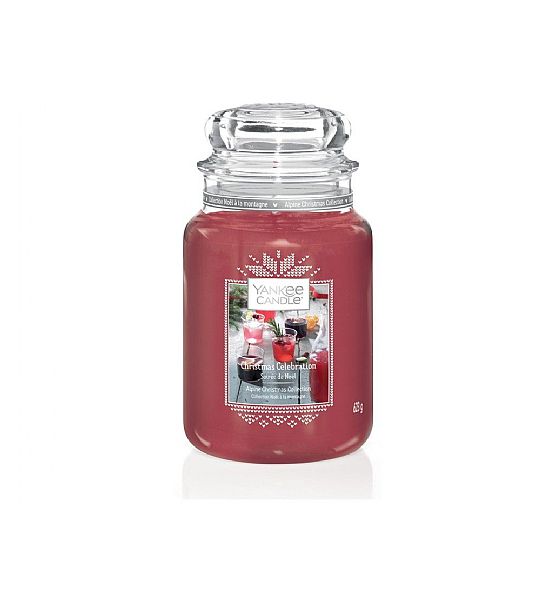 Vonná svíčka Yankee Candle Christmas Celebration Alpine Christmas 2019 classic velký 623g/150Hhod