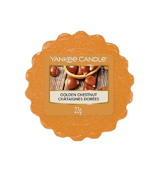 Vonný vosk do aromalampy Yankee Candle Golden Chestnut & Oak 22g/8hod