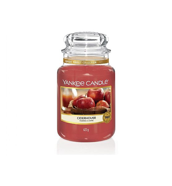 Vonná svíčka Yankee Candle Ciderhouse classic velký 623g/150Hhod