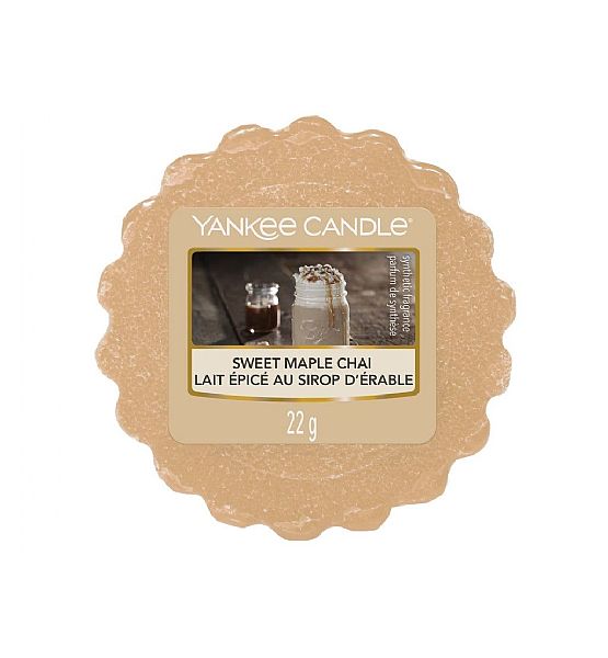 Vonný vosk do aromalampy Yankee Candle Sweet Maple Chai 22g/8hod