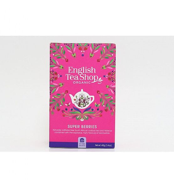 Bio čaj English Tea Shop super ovocný čaj mandala, 20 sáčků