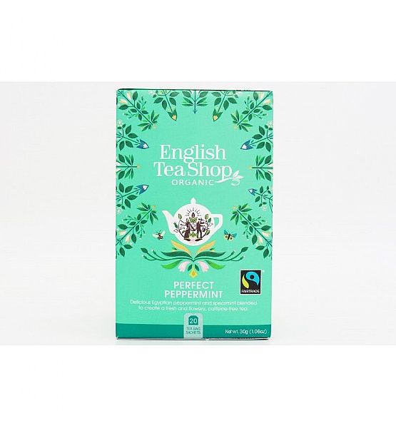 Bio čaj English Tea Shop Máta mandala, 20 sáčků