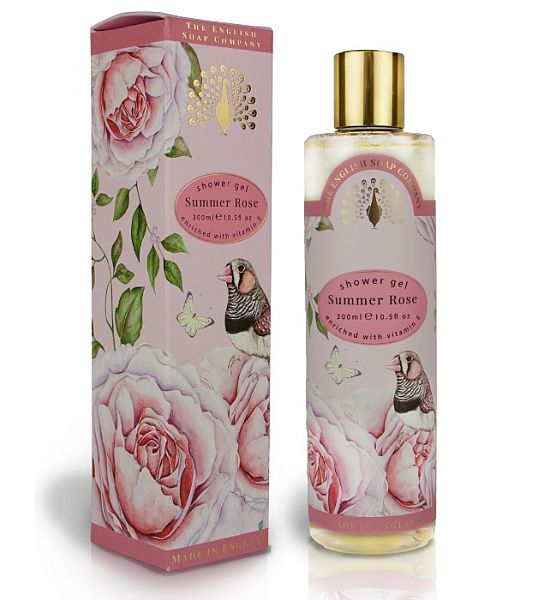 Sprchový gel English Soap - Summer Rose 300ml