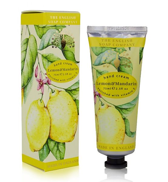 Krém na ruce English Soap - Lemon & Mandarin 75ml